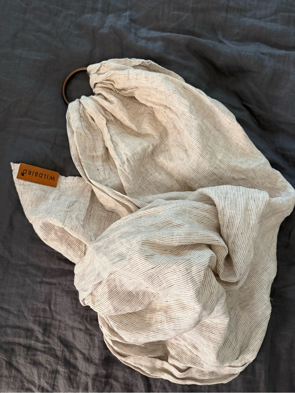 WildBird Oaxaca Linen Ring Sling Standard 74”